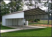 South Brooksville Florida Utility Carports and Combo Carports